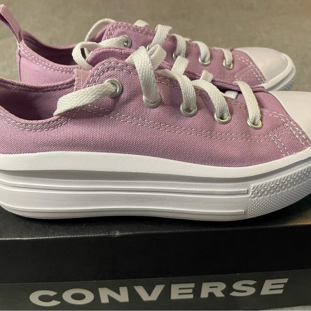 Converse All Star CTAS Move Oxford Classic Amethyst/White Sneakers Youth 2.5